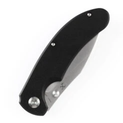 Kansept Nesstreet Folding Knife Black G10 Handle 154CM Plain Edge Satin Finish T1039A1 -BladeHaven Shop 1039A 7 78782.1695316274