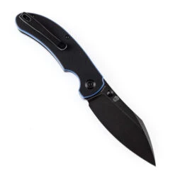 Kansept Nesstreet Folding Knife Black/Blue G10 Handle 154CM Plain Edge Black Stonewash Finish T1039A4 -BladeHaven Shop 1039B 3 96046.1695318160