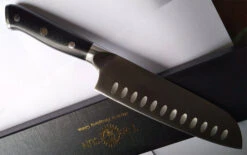 TwoSun Kitchen Santoku Chef Fixed Blade Knife Black G10 Handle 14C28N Plain Edge TS933-14C28N -BladeHaven Shop 47669e8e d923 4ab4 871d 3f9b19cb57ab 98100.1624538968