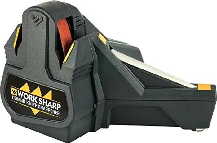 Work Sharp Combo Knife Sharpener P120 Grit 3M Abrasive Belt WSCMB 3 Work Sharp Combo Knife Sharpener P120 Grit 3M Abrasive Belt WSCMB