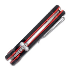 RoseCraft Little Chonk Folding Knife Black G10 Handle D2 Wharncliffe Plain Edge Stonewash Finish RCM006-BG -BladeHaven Shop BGG 3 63497.1689262253