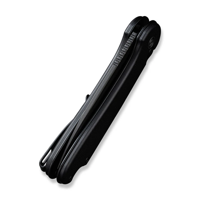 Civivi Button Lock Elementum II Folding Knife Black G10 Handle Nitro-V Plain Edge Black Stonewash Finish C18062P-1 8 Civivi Button Lock Elementum II Folding Knife Black G10 Handle Nitro-V Plain Edge Black Stonewash Finish C18062P-1 - Image 6