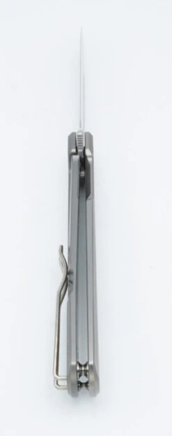 (Discontinued) WMK Exclusive Real Steel GFrame Flipper Folding Knife Titanium Handle Frame Lock Flipper S35VN Blade -BladeHaven Shop DSC01858 71135.1632764550