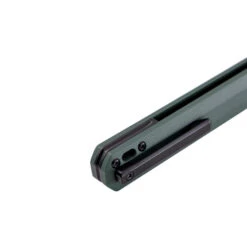 Tekto F2 Bravo Folding Knife Green G10 Handle W/Black Accents D2 Drop Point Plain Black Blade -BladeHaven Shop GF 5 78056.1686856471