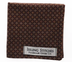 Issuing Stitches 7 X 7 Microfiber Knife Cleaning Cloth Hank Brown Tie