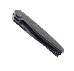 Rike Knife Baidi Pocket Knife Black DLC Titanium Handle W/ Red Carbon Fiber Black DLC M390 Blade RK-13205-5 -BladeHaven Shop KETUO BAIDI P BLACK AND RED 5 01 40969.1687202182