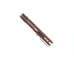 WMK Exclusive Kizer Yue Cormorant Folding Knife Brown Canvas Micarta Handle Sheepsfoot 3V Plain Edge KI4562E1 -BladeHaven Shop Kizer Cormorant Ki4562E1 04 31595.1655925407