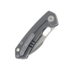 Maxace Meerkat Folding Knife Dark Grey Titanium Handle S90V Plain Edge M13B -BladeHaven Shop MAXACE MEERKAT M13B 03 94986.1692895502