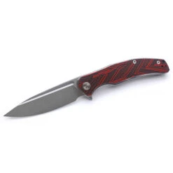 Miguron Velona Folding Knife Red Gmascus G10 Handle 14C28N Blade MGR-8003DRD