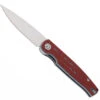 Petrified Fish Flipper Folding Knife Red/Gray G10 Handle 154CM Plain Edge Satin Finish FE07-RS -BladeHaven Shop PETRIFIED FISH PF E07 RS 05 38619.1683913052