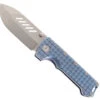 PMP Knives Kodiak Beast Pocket Knife Frag Blue Titanium Handle M390 Steel Blade -BladeHaven Shop PMP KODIAK BLUE 05 66709.1688670064