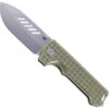 PMP Knives Kodiak Beast Pocket Knife Frag Bronze Titanium Handle M390 Steel Blade