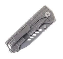 PMP Knives Kodiak Beast Pocket Knife Frag Gray Titanium Handle M390 Steel Blade -BladeHaven Shop PMP KODIAK GREY 03 93643.1688670160