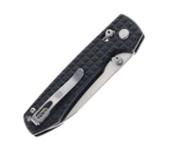 WMK Exclusive Vosteed Raccoon Crossbar Lock Folding Knife Black Micarta Frag Handle 14C28N Plain Edge Satin Finish RCCWM1 -BladeHaven Shop VOSTEED RACCOON CB BLACK MICARTA 03 99285.1692206116