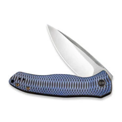WE Knife Kitefin Frame Lock Knife Blue + Black Titanium Handle Plain S35VN Blade 2001D 11 WE Knife Kitefin Frame Lock Knife Blue + Black Titanium Handle Plain S35VN Blade 2001D -BladeHaven Shop a11f4cbc 7780 4248 9efc e9de08566f2e 44480.1583845891